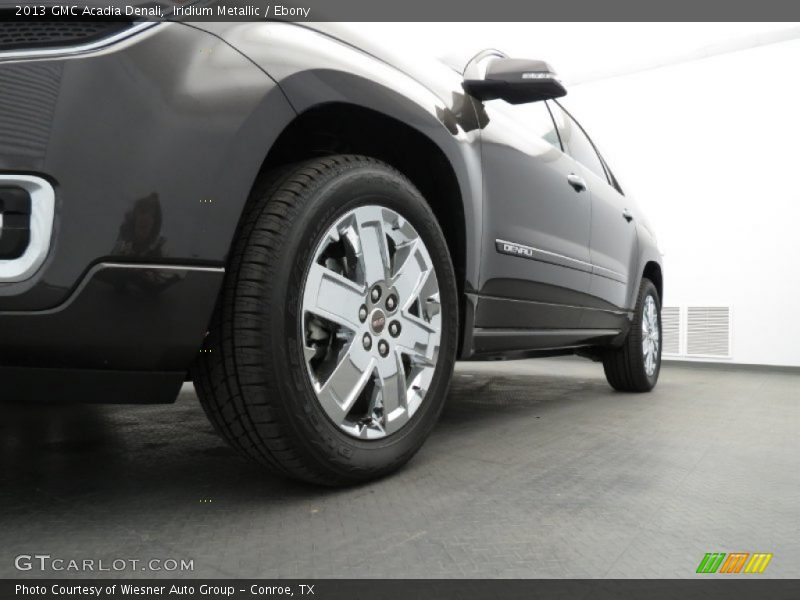 Iridium Metallic / Ebony 2013 GMC Acadia Denali