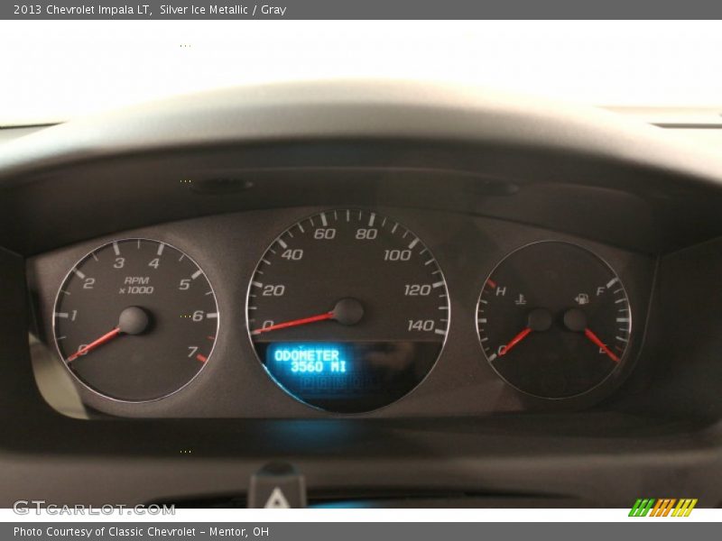  2013 Impala LT LT Gauges