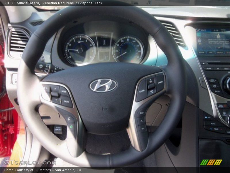 Venetian Red Pearl / Graphite Black 2013 Hyundai Azera