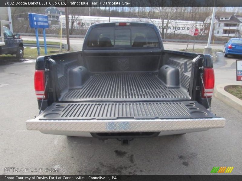 Patriot Blue Pearl / Dark Slate Gray 2002 Dodge Dakota SLT Club Cab
