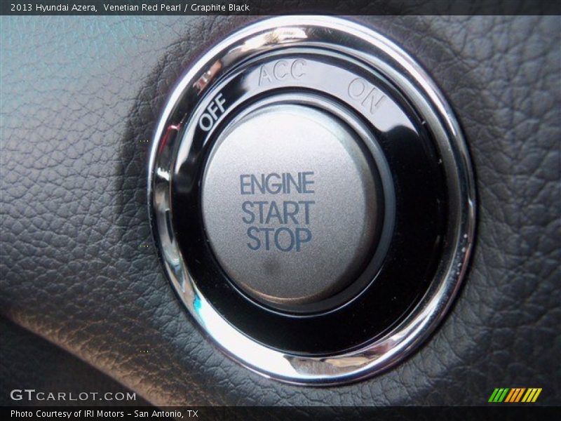Venetian Red Pearl / Graphite Black 2013 Hyundai Azera