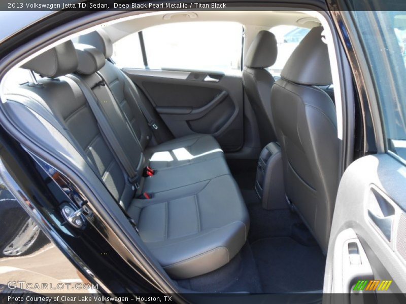 Deep Black Pearl Metallic / Titan Black 2013 Volkswagen Jetta TDI Sedan