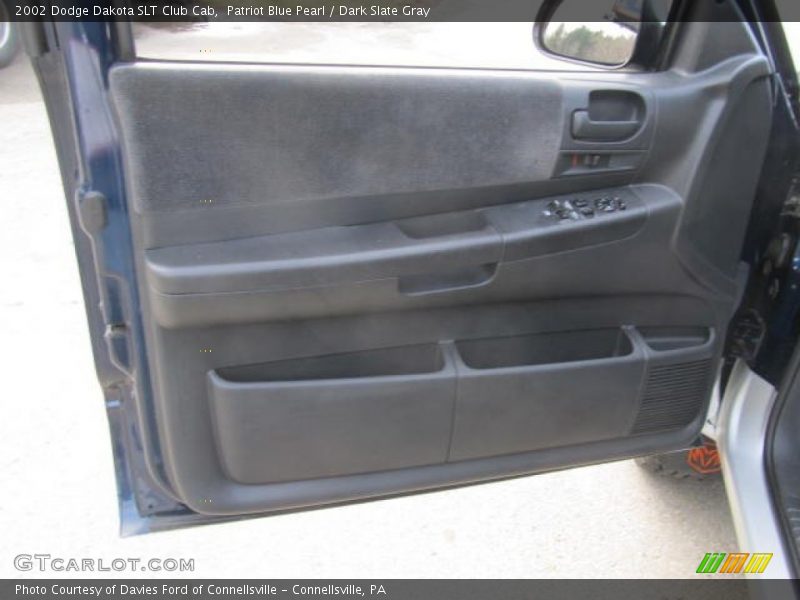 Patriot Blue Pearl / Dark Slate Gray 2002 Dodge Dakota SLT Club Cab