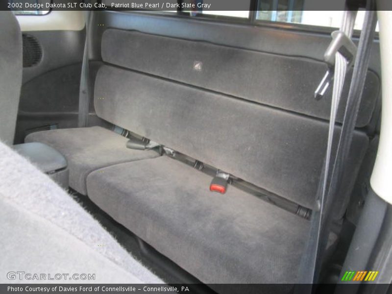 Rear Seat of 2002 Dakota SLT Club Cab