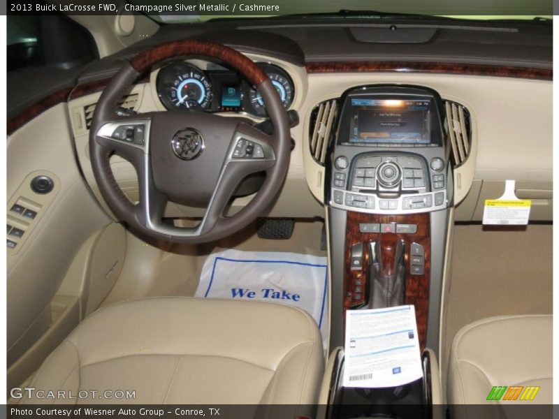 Champagne Silver Metallic / Cashmere 2013 Buick LaCrosse FWD