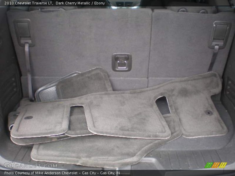 Dark Cherry Metallic / Ebony 2010 Chevrolet Traverse LT