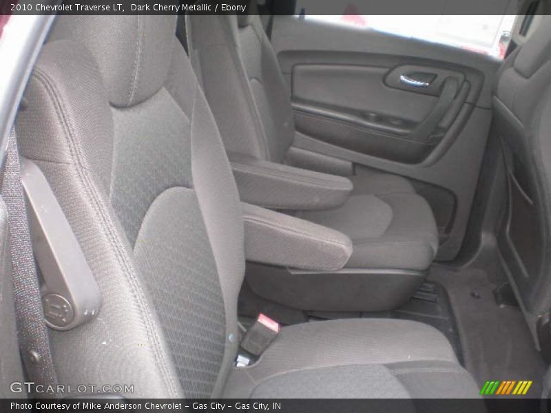 Dark Cherry Metallic / Ebony 2010 Chevrolet Traverse LT