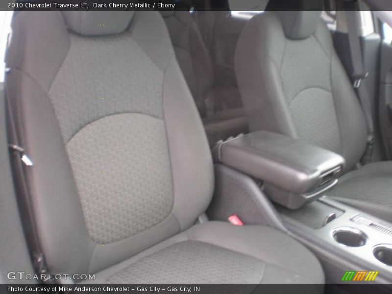 Dark Cherry Metallic / Ebony 2010 Chevrolet Traverse LT