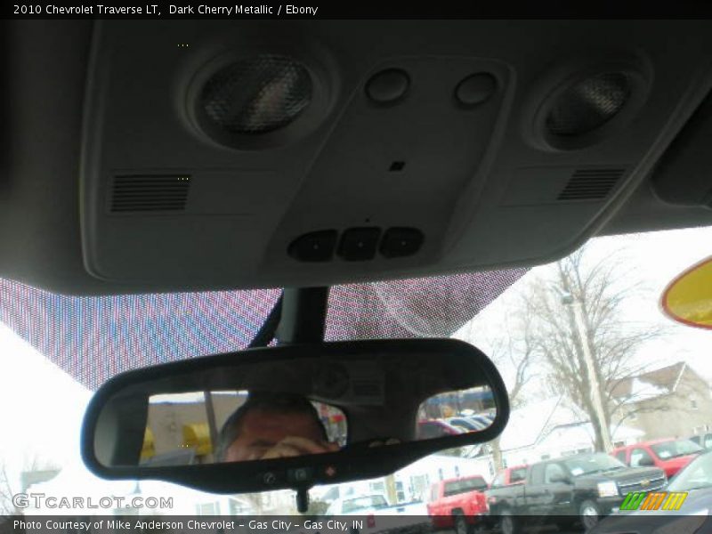 Dark Cherry Metallic / Ebony 2010 Chevrolet Traverse LT