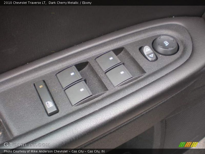 Dark Cherry Metallic / Ebony 2010 Chevrolet Traverse LT