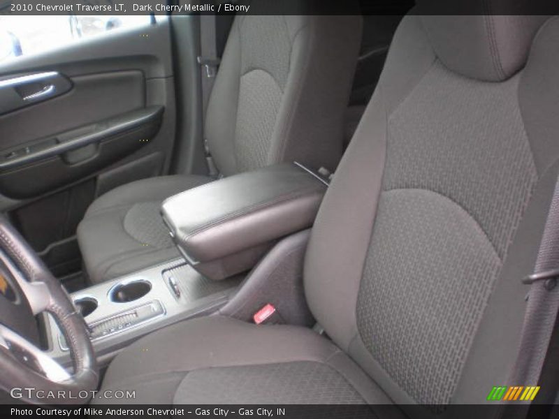 Dark Cherry Metallic / Ebony 2010 Chevrolet Traverse LT