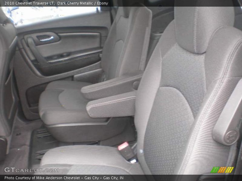 Dark Cherry Metallic / Ebony 2010 Chevrolet Traverse LT