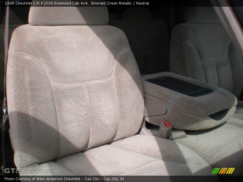 Emerald Green Metallic / Neutral 1998 Chevrolet C/K K1500 Extended Cab 4x4