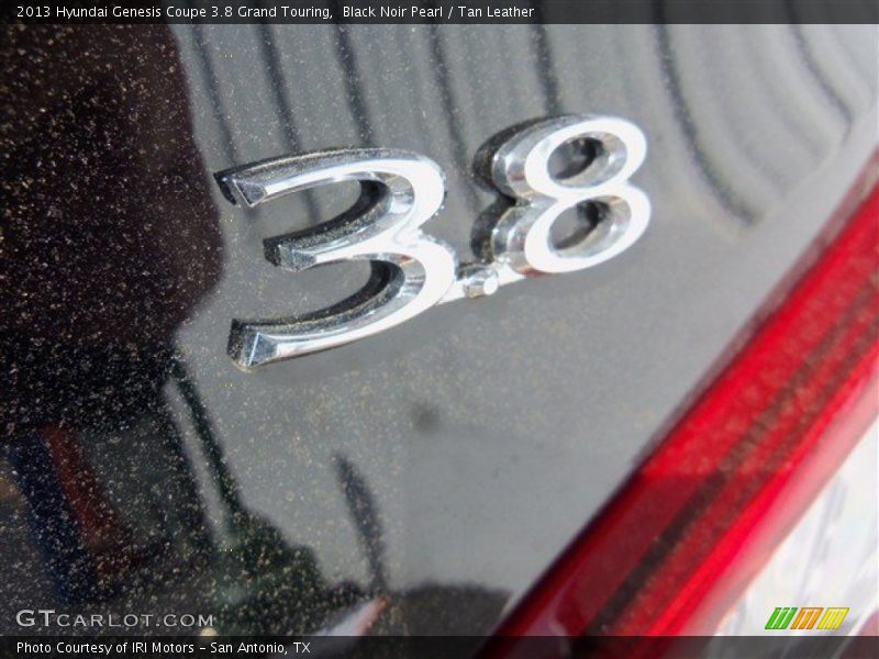 Black Noir Pearl / Tan Leather 2013 Hyundai Genesis Coupe 3.8 Grand Touring