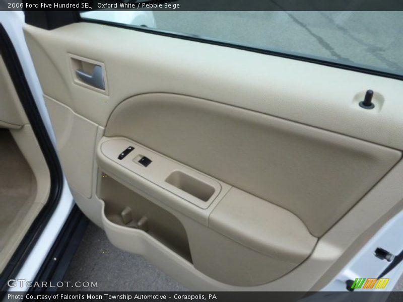 Oxford White / Pebble Beige 2006 Ford Five Hundred SEL