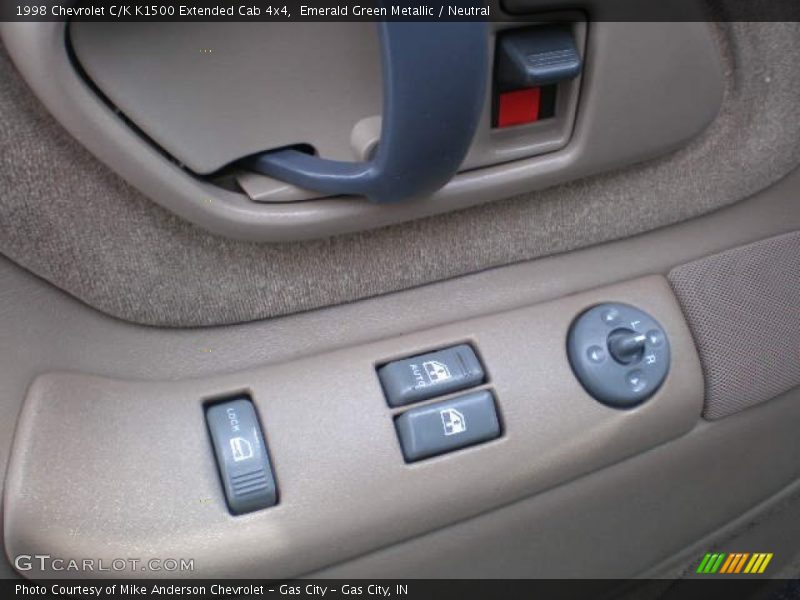Emerald Green Metallic / Neutral 1998 Chevrolet C/K K1500 Extended Cab 4x4