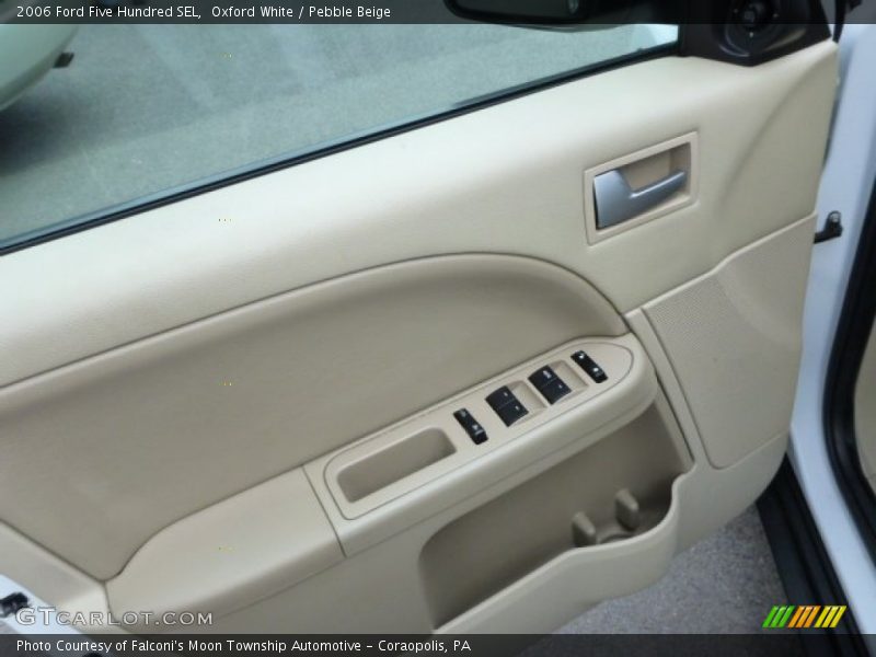 Oxford White / Pebble Beige 2006 Ford Five Hundred SEL