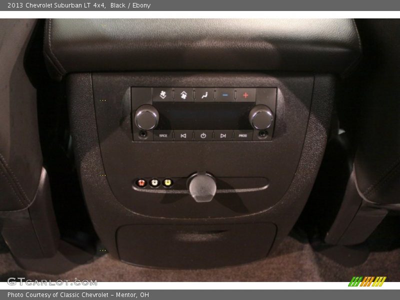Controls of 2013 Suburban LT 4x4