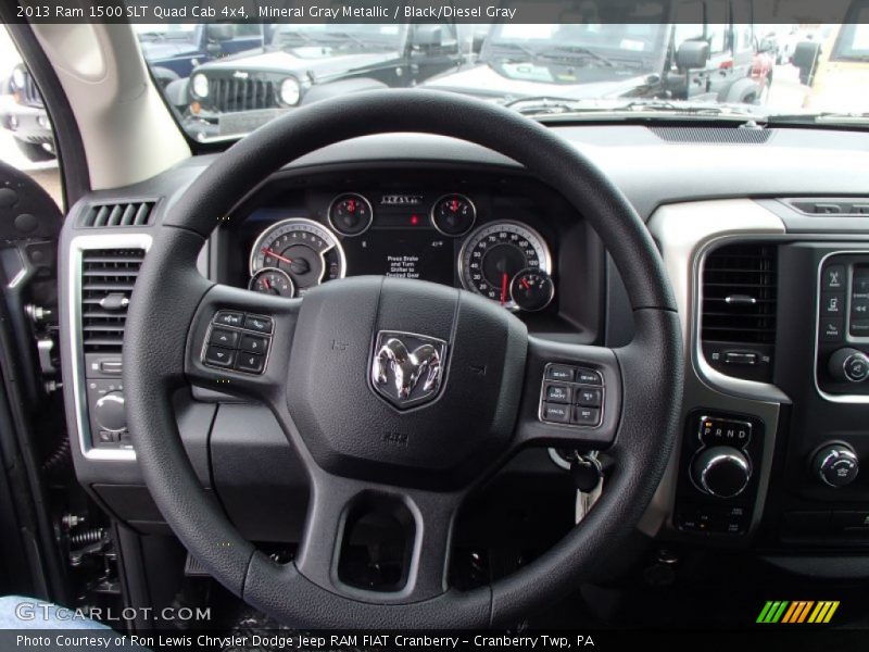  2013 1500 SLT Quad Cab 4x4 Steering Wheel
