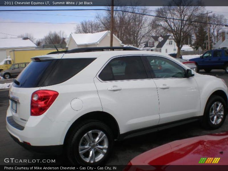 Summit White / Jet Black 2011 Chevrolet Equinox LT