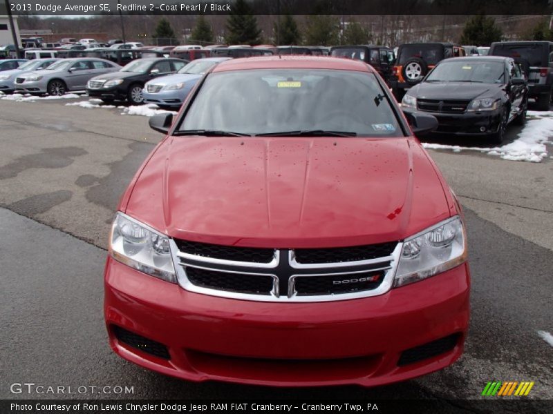 Redline 2-Coat Pearl / Black 2013 Dodge Avenger SE