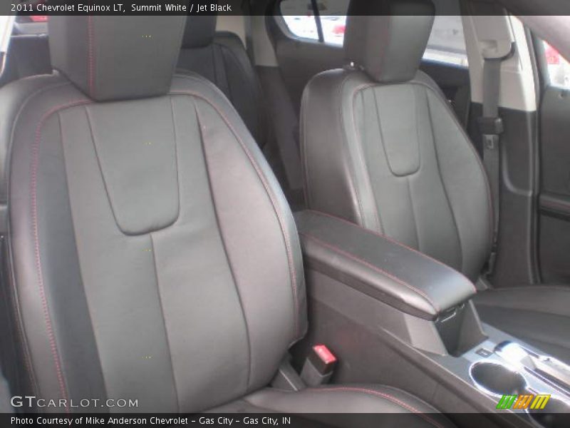 Summit White / Jet Black 2011 Chevrolet Equinox LT