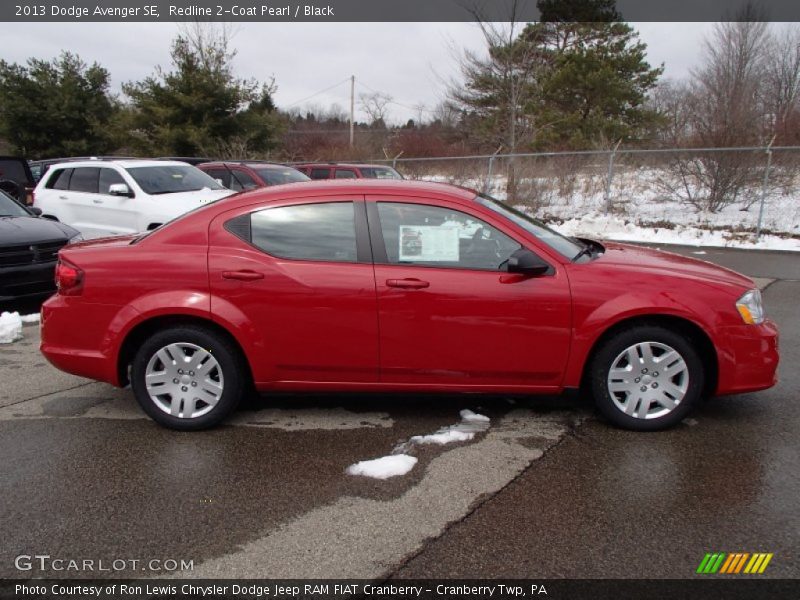 Redline 2-Coat Pearl / Black 2013 Dodge Avenger SE