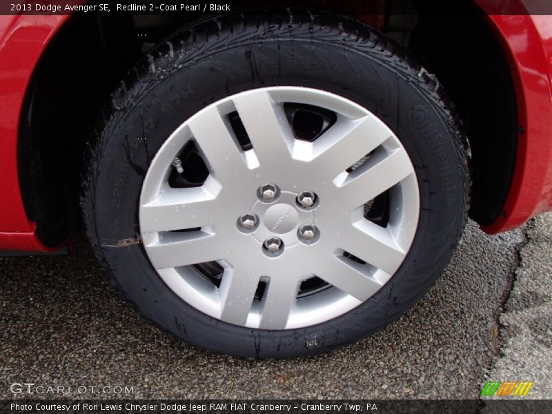 Redline 2-Coat Pearl / Black 2013 Dodge Avenger SE