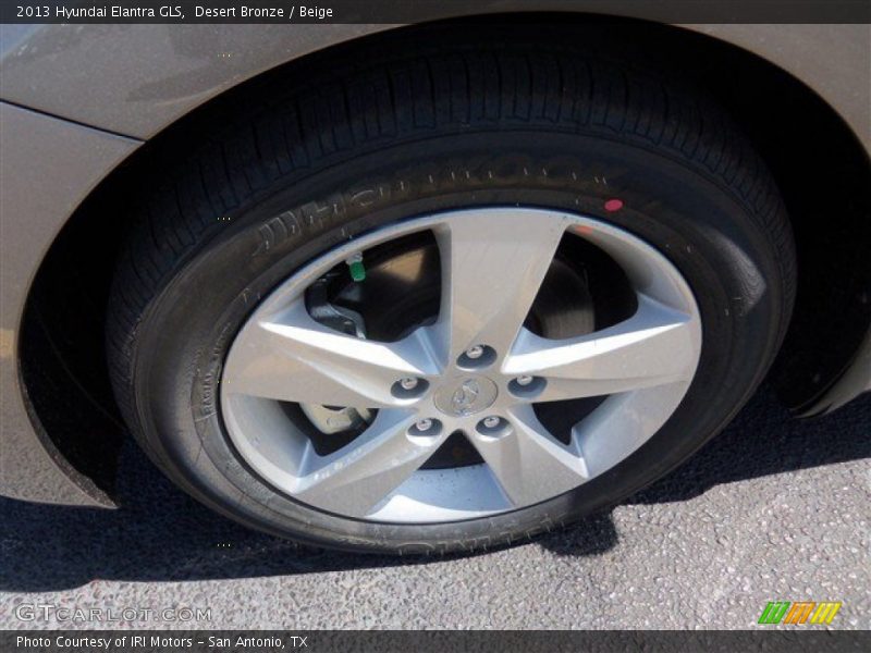 Desert Bronze / Beige 2013 Hyundai Elantra GLS