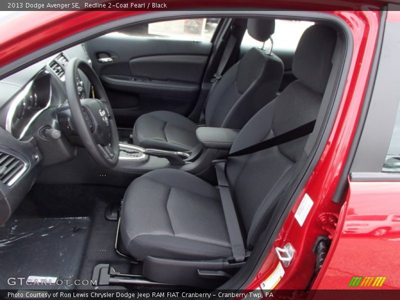 Redline 2-Coat Pearl / Black 2013 Dodge Avenger SE