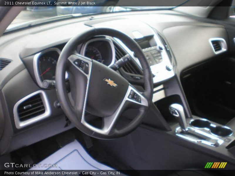 Summit White / Jet Black 2011 Chevrolet Equinox LT