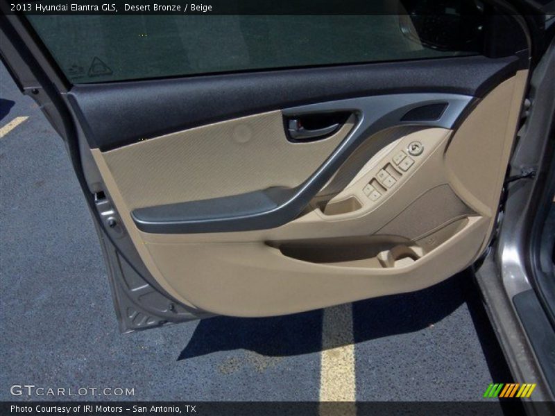 Desert Bronze / Beige 2013 Hyundai Elantra GLS