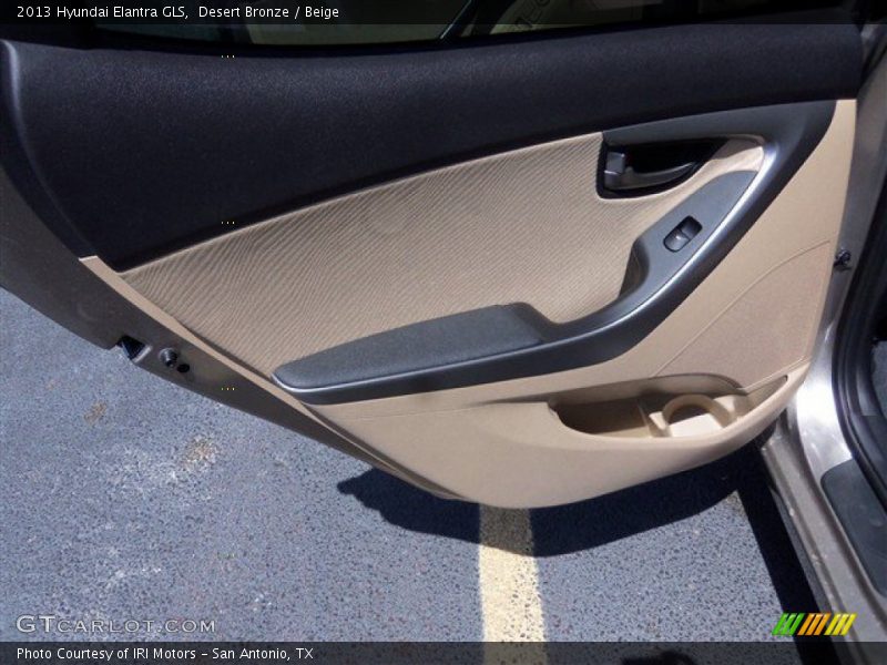 Desert Bronze / Beige 2013 Hyundai Elantra GLS