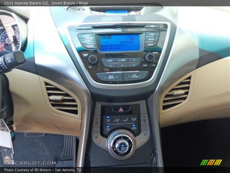 Desert Bronze / Beige 2013 Hyundai Elantra GLS