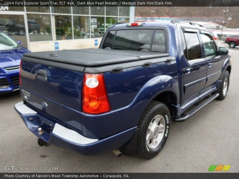 Dark Blue Pearl Metallic / Medium Dark Flint/Dark Flint 2004 Ford Explorer Sport Trac XLT 4x4