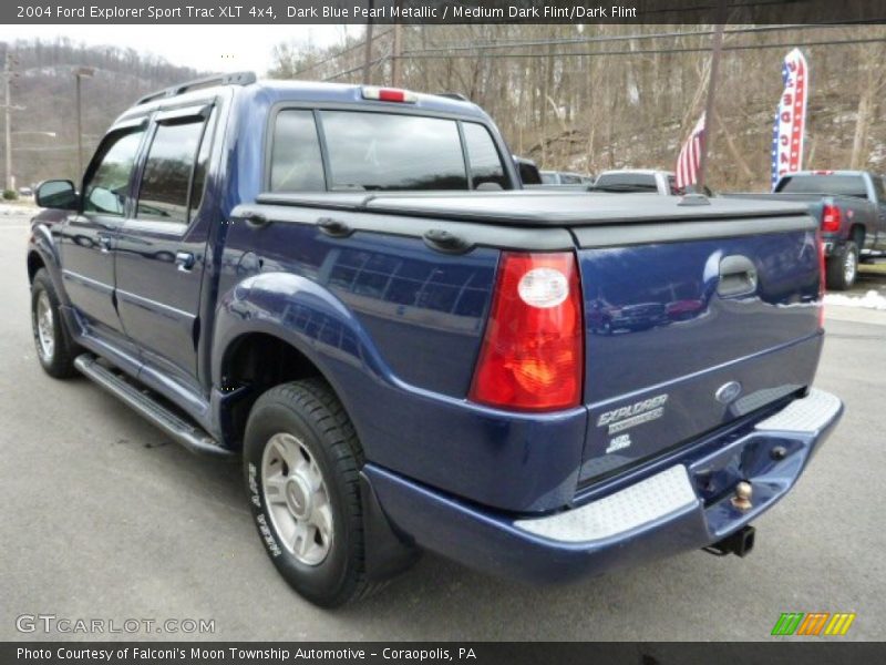 Dark Blue Pearl Metallic / Medium Dark Flint/Dark Flint 2004 Ford Explorer Sport Trac XLT 4x4