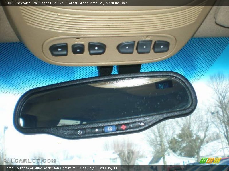 Forest Green Metallic / Medium Oak 2002 Chevrolet TrailBlazer LTZ 4x4