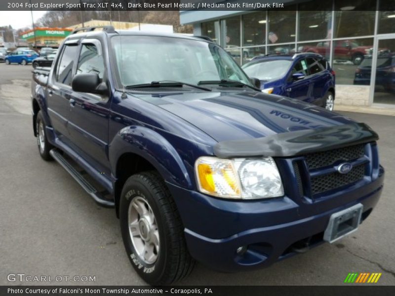 Dark Blue Pearl Metallic / Medium Dark Flint/Dark Flint 2004 Ford Explorer Sport Trac XLT 4x4