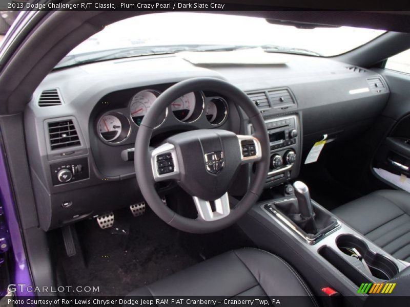 Dark Slate Gray Interior - 2013 Challenger R/T Classic 