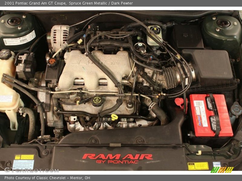  2001 Grand Am GT Coupe Engine - 3.4 Liter OHV 12-Valve V6