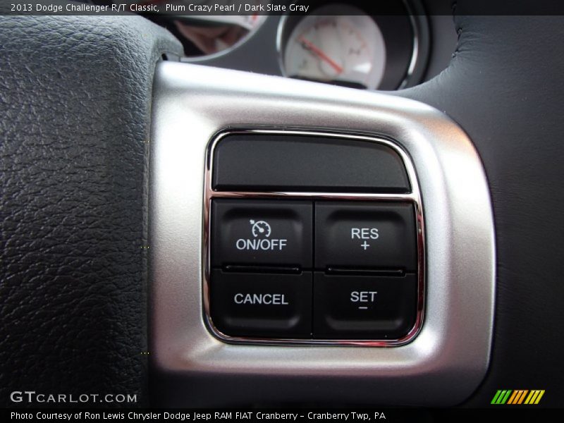 Controls of 2013 Challenger R/T Classic