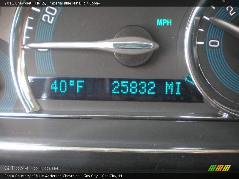 Imperial Blue Metallic / Ebony 2011 Chevrolet HHR LS