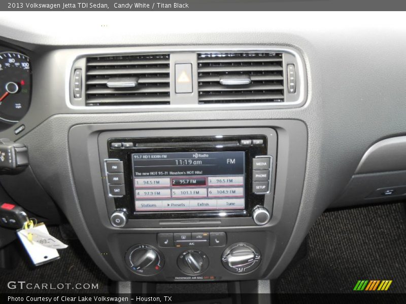 Candy White / Titan Black 2013 Volkswagen Jetta TDI Sedan