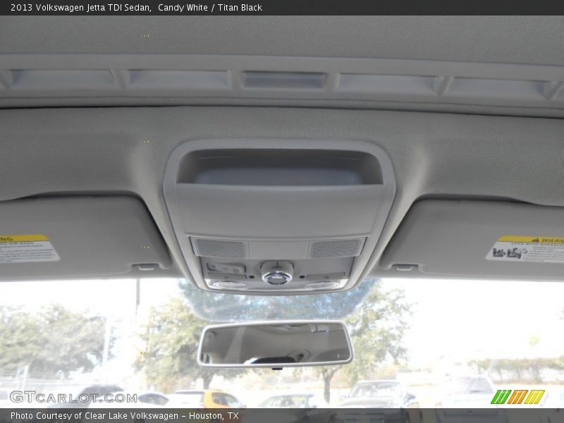 Candy White / Titan Black 2013 Volkswagen Jetta TDI Sedan