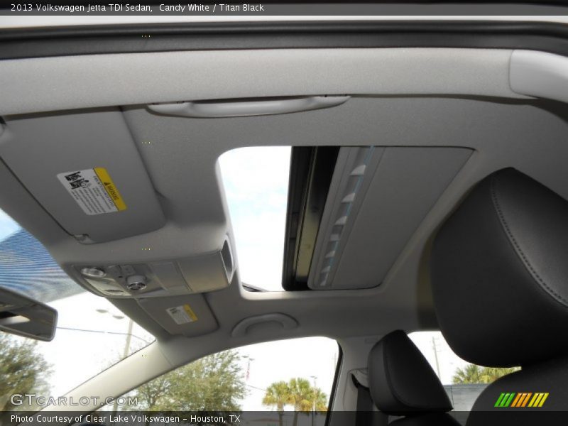 Candy White / Titan Black 2013 Volkswagen Jetta TDI Sedan