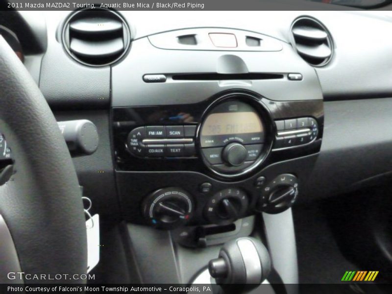 Aquatic Blue Mica / Black/Red Piping 2011 Mazda MAZDA2 Touring