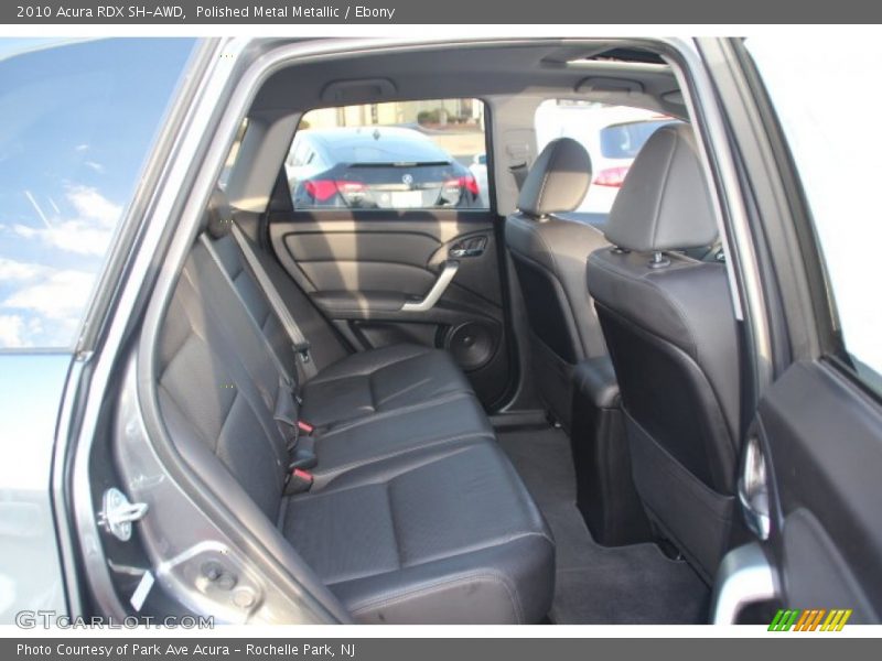 Polished Metal Metallic / Ebony 2010 Acura RDX SH-AWD