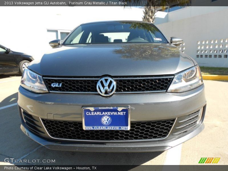 Platinum Gray Metallic / Titan Black 2013 Volkswagen Jetta GLI Autobahn