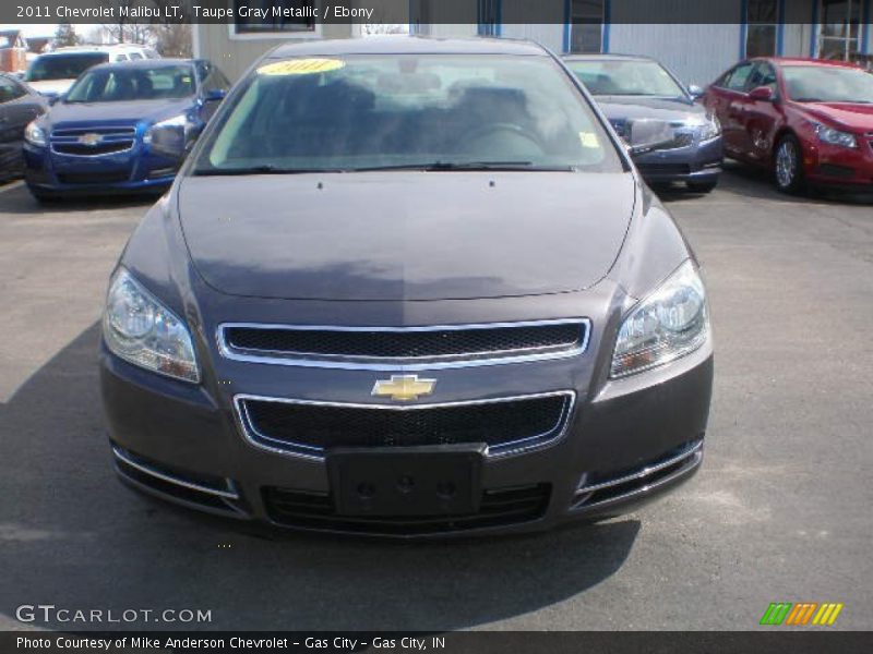 Taupe Gray Metallic / Ebony 2011 Chevrolet Malibu LT
