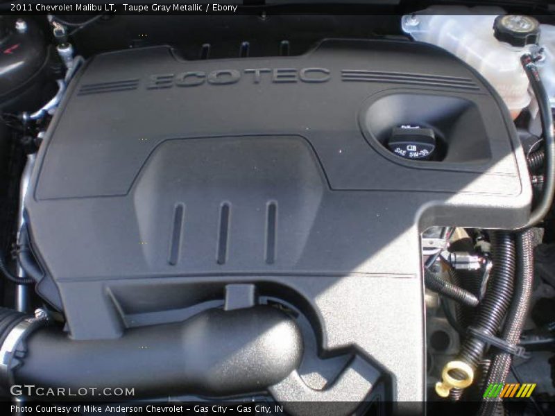 Taupe Gray Metallic / Ebony 2011 Chevrolet Malibu LT